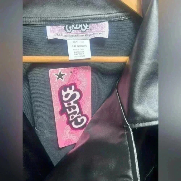Grease Leather Jacket 4X Unisex - Picture 6 of 8